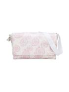 Young Versace Baroque-print Logo-embroidered Changing Bag - White
