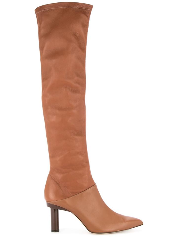 Tibi Caleb Boots - Brown