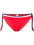 Morgan Lane Piping Detail Bikini Bottoms - Red