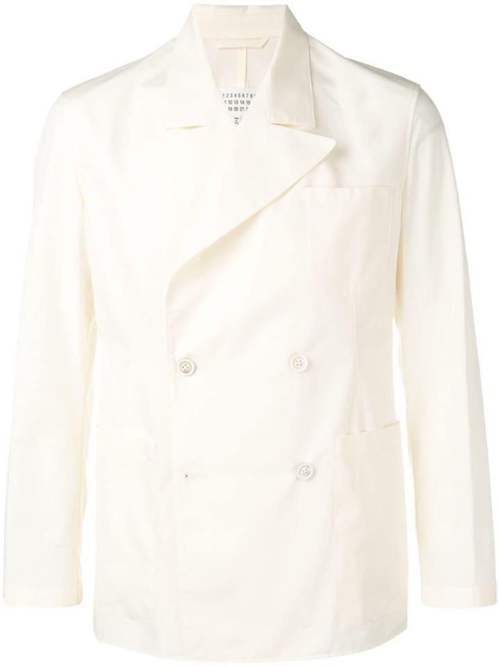 Maison Margiela Classic Double-breasted Jacket - Neutrals