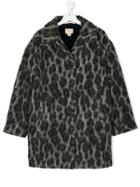 Bellerose Kids Leopard Print Coat - Multicolour
