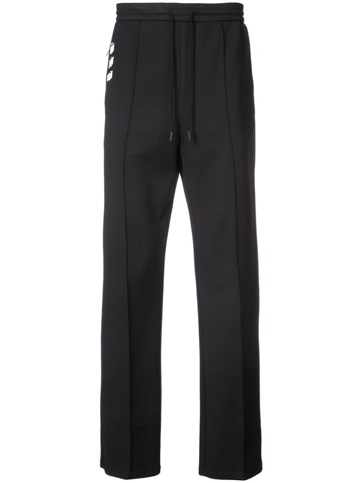 Off-white Straight-leg Sweatpants - Black