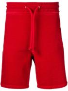 Maison Margiela Drawstring Waist Track Shorts - Red