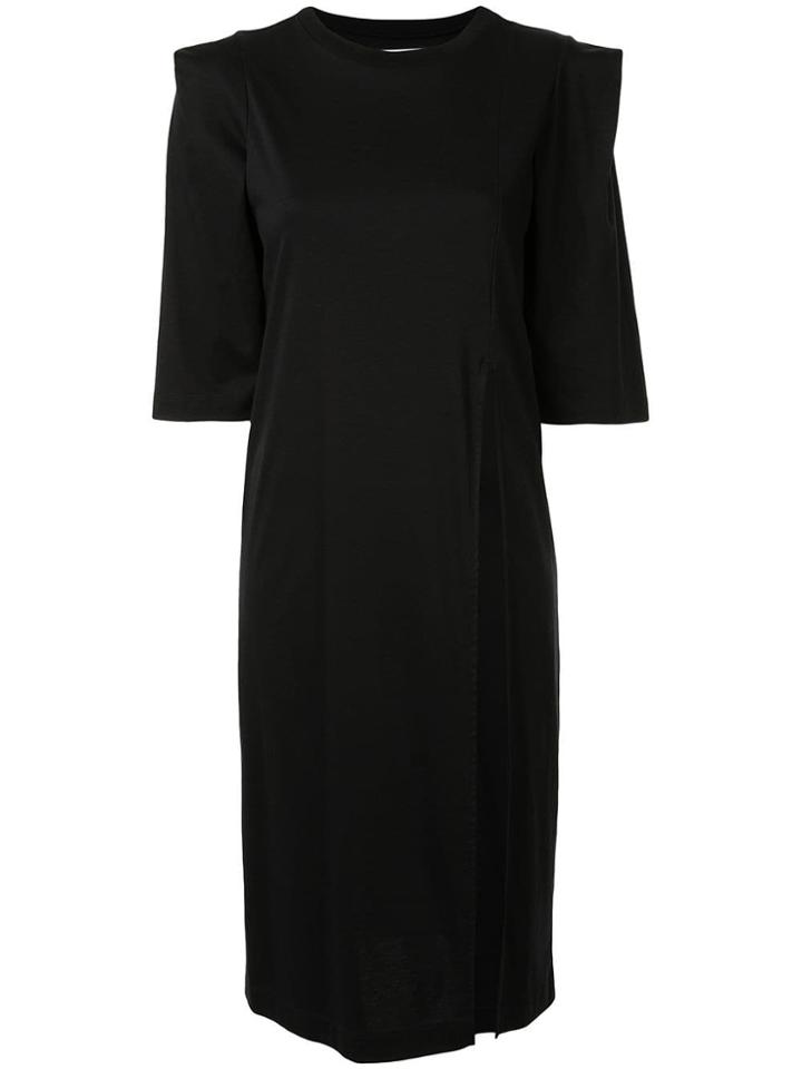 Facetasm Side Slit Dress - Black