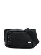 Msgm Logo Patch Belt Bag - Black