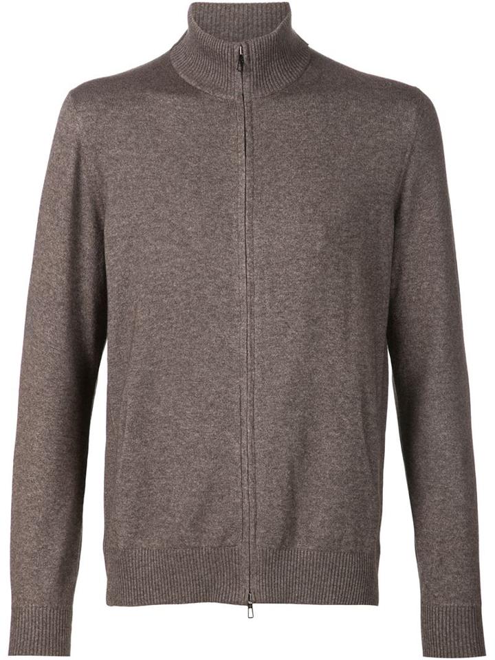 Loro Piana Zip Turtleneck Cardigan