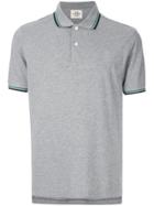 Kent & Curwen Contrast Trim Polo Shirt - Grey
