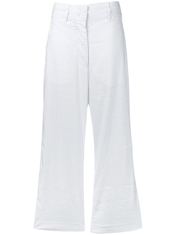 Rundholz Black Label High Waisted Trousers - White