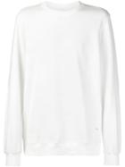 Stampd Crew Neck Sweatshirt, Men's, Size: Xxl, White, Polyester/cotton