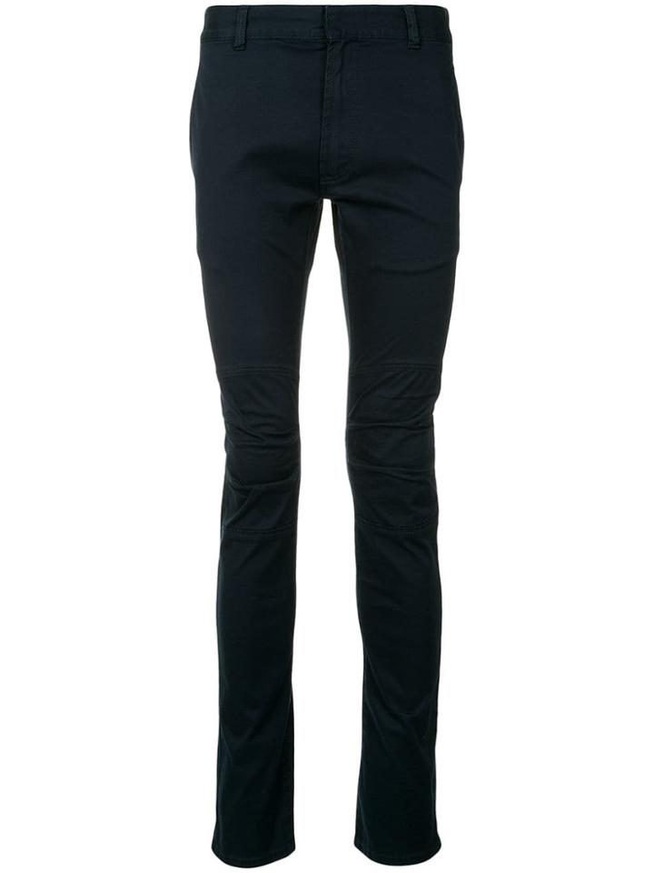 Balmain Skinny Fit Chino Trousers - Blue
