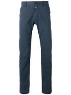 Closed Classic Trousers, Men's, Size: 33, Blue, Cotton/spandex/elastane