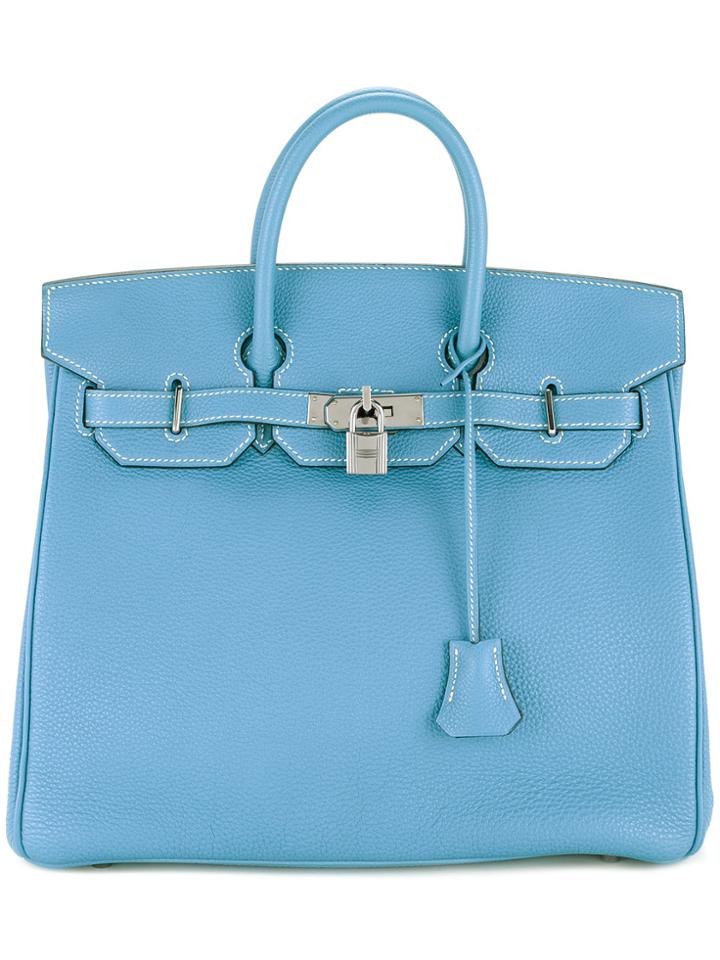 Hermès Vintage Haut À Courroies Bag - Blue