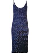 Raquel Allegra Sleeveless Dyed Pattern Dress