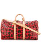 Louis Vuitton Vintage Keepall Bandouliere 55 Pumpkin Dot Travel Bag -