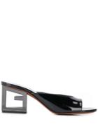 Givenchy G Heel Mules - Black
