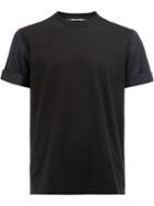 Neil Barrett Turn-up Cuffs T-shirt, Men's, Size: Small, Black, Cotton