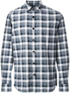 Kent & Curwen Buffalo Check Shirt, Men's, Size: Medium, Grey, Cotton
