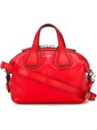 Givenchy Micro 'nightingale' Tote, Women's, Red, Calf Leather