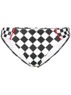 Tommy Hilfiger Mixed Check Bikini Briefs - Black