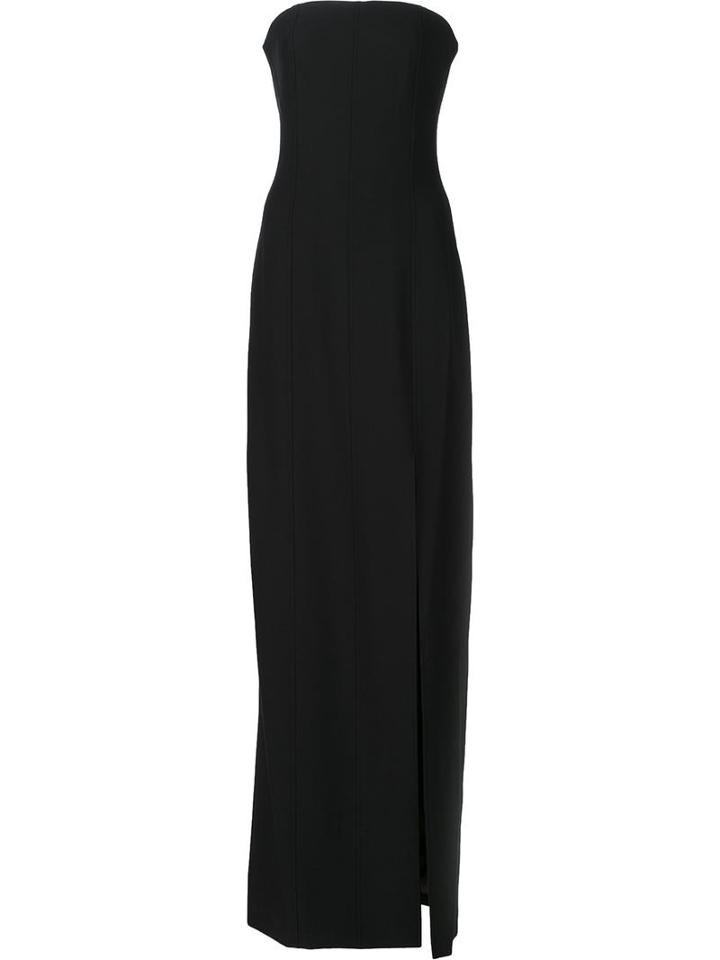Elizabeth And James Strapless Evening Gown, Women's, Size: 2, Black, Polyester/spandex/elastane/viscose