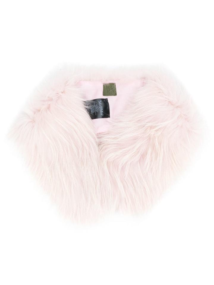 Mr & Mrs Italy Fur-trimmed Collar - Pink & Purple