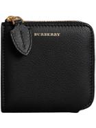 Burberry Square Ziparound Wallet - Black