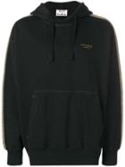 Acne Studios Two-tone Hooded Sweatshirt - Black