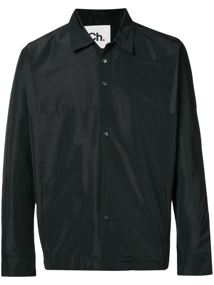 Chapter - Satin Shirt - Men - Polyester - L, Blue, Polyester