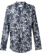 Marni Floral Print Shirt, Men's, Size: 52, Blue, Cotton
