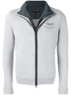 Hackett Aston Martin Racing Double Front Cardigan - Grey