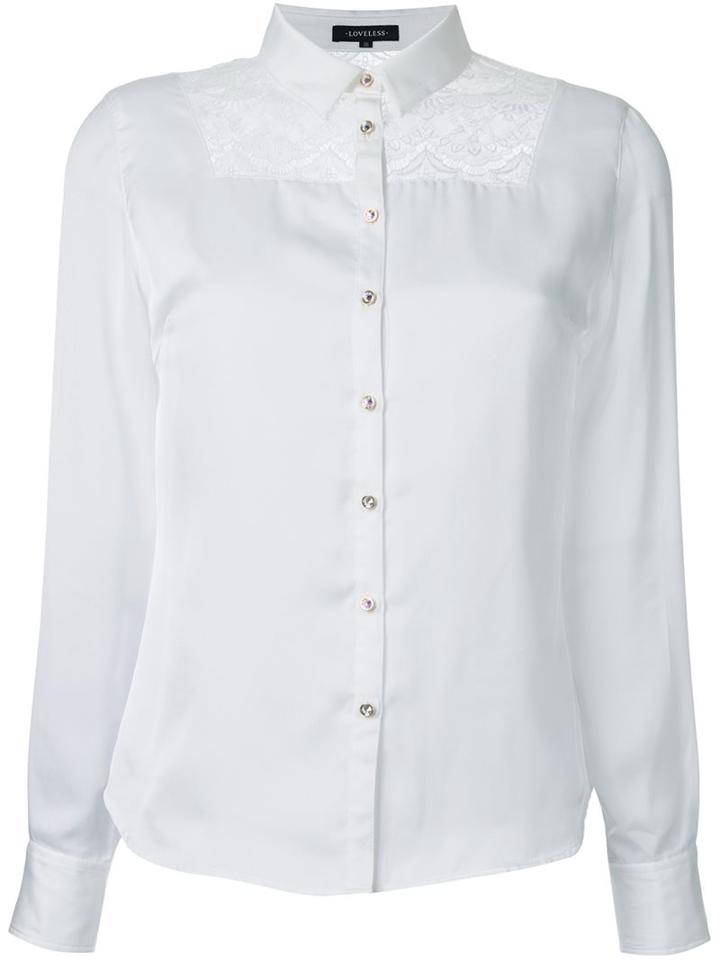 Loveless Lace Yoke Shirt
