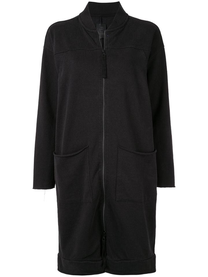 Thom Krom Long Sweater-jacket - Grey