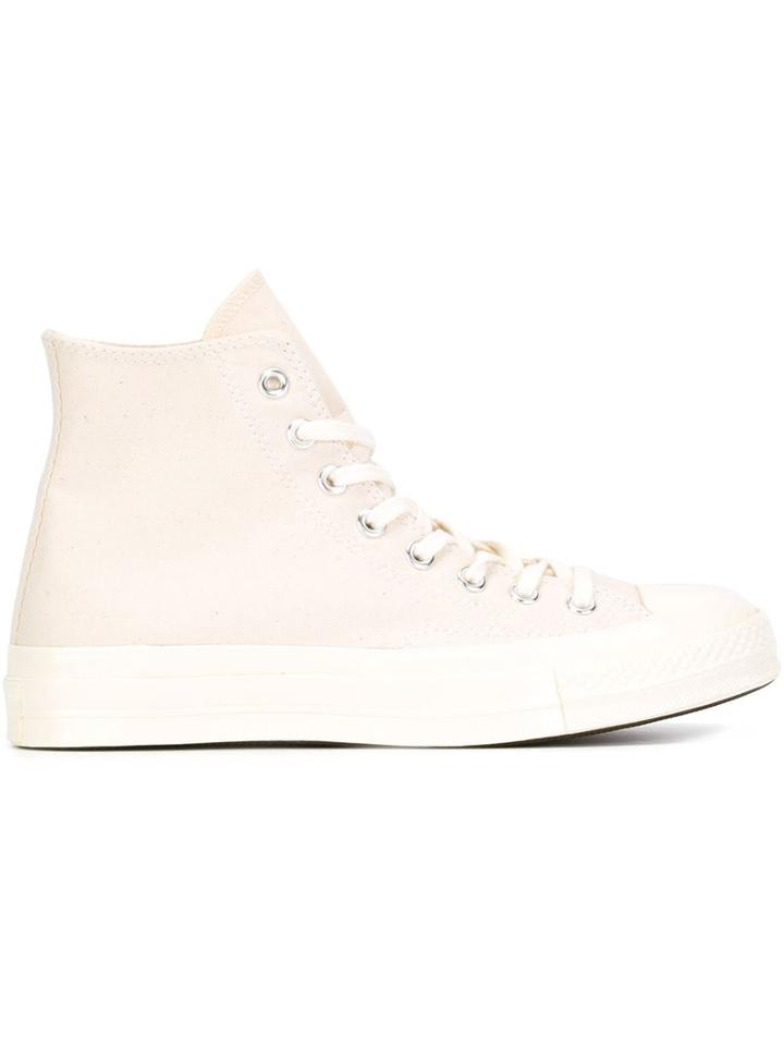 Converse Chuck Taylor All Star Hi-top Sneakers, Adult Unisex, Size: 42, Nude/neutrals, Cotton/rubber