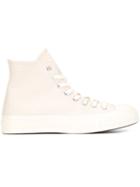Converse Chuck Taylor All Star Hi-top Sneakers, Adult Unisex, Size: 42, Nude/neutrals, Cotton/rubber