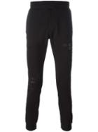 Diesel Black Gold Tonal Print Track Pants, Men's, Size: Small, Cotton