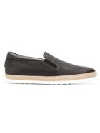 Tod's Flat Design Loafers - Brown