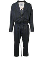 Vivienne Westwood Man Drawstring Jumpsuit, Men's, Size: 48, Blue, Cotton