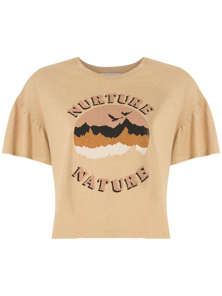 Nk Eco Luana Printed T-shirt - Yellow