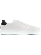 Emporio Armani Contrasting Counter Sneakers - White