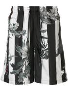 Nike Striped Palm Tree Shorts - Black