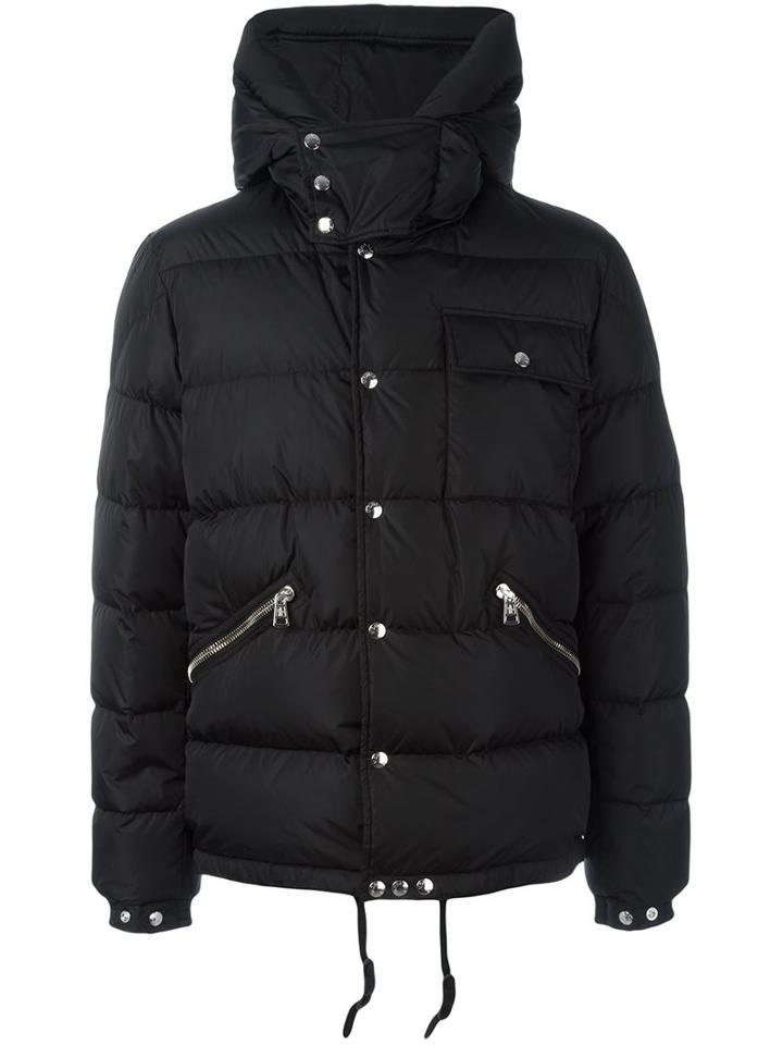 Moncler 'lioran' Padded Jacket, Men's, Size: 6, Black, Polyamide/feather Down