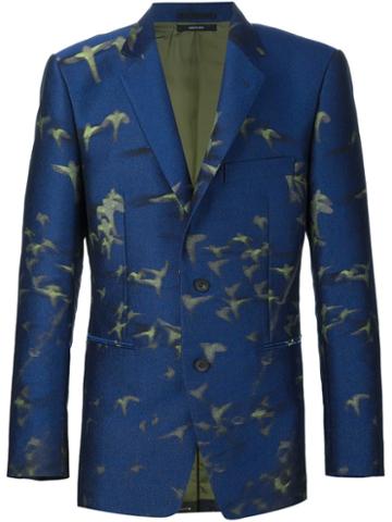 Issey Miyake Men Parrots Print Blazer