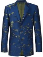 Issey Miyake Men Parrots Print Blazer