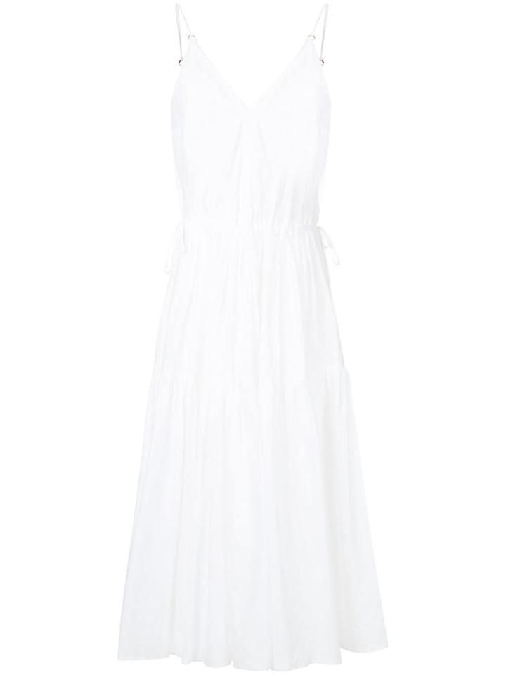 Ginger & Smart Congruity Flared Dress - White