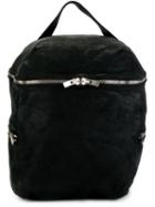Guidi Top Handle Backpack, Black, Horse Leather