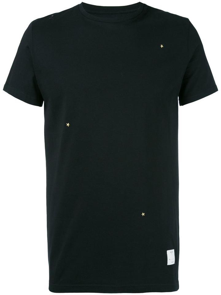 The Editor - Star Stud T-shirt - Men - Cotton - S, Black, Cotton