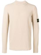 Stone Island Welt Collar Sweater - Neutrals