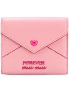 Miu Miu 'forever Miu Miu' Wallet - Pink