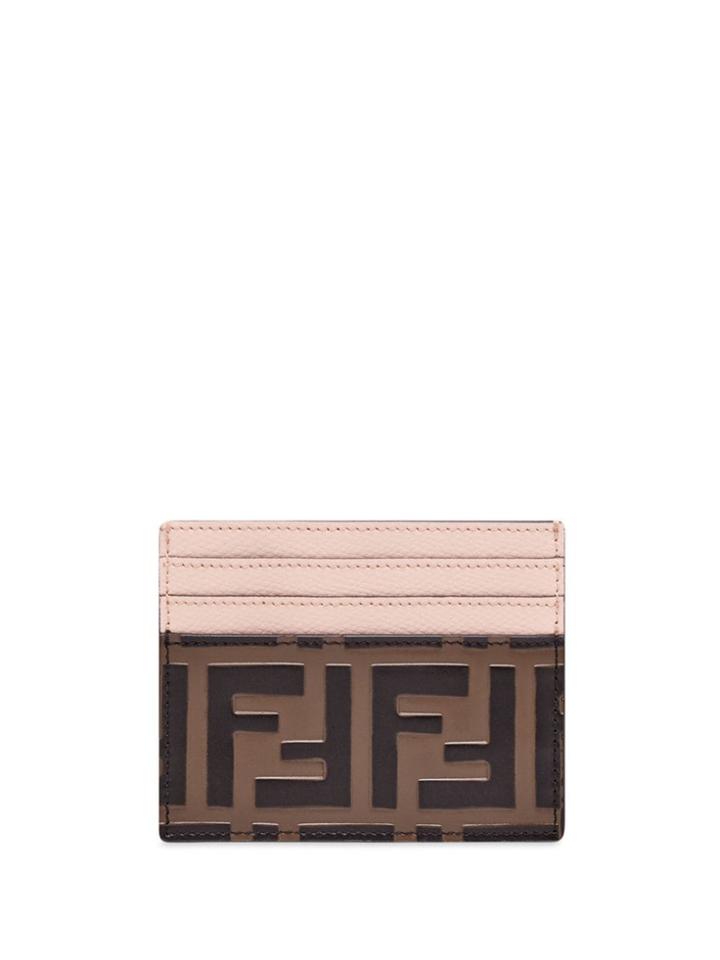 Fendi Ff Card Holders - Brown