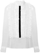 Philosophy Di Lorenzo Serafini Lace Front Blouse - White